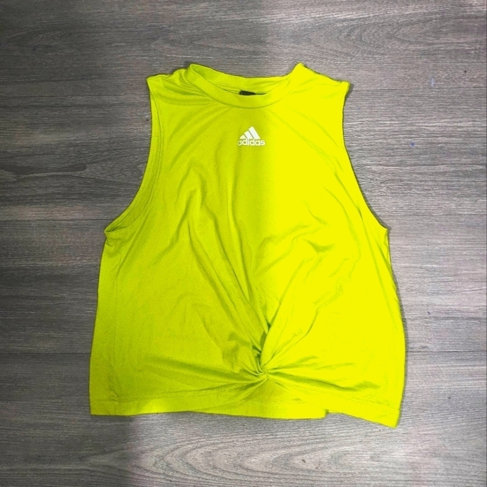 Adidas Twist Knot Crop Top